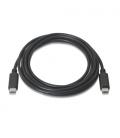 AISENS A107-0056 cable USB 1 m USB 2.0 USB C Negro - Imagen 3