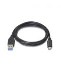 AISENS A107-0060 cable USB 1 m USB 3.2 Gen 2 (3.1 Gen 2) USB A USB C Negro - Imagen 4