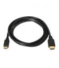 AISENS A119-0114 cable HDMI 1,8 m HDMI tipo A (Estándar) HDMI Type C (Mini) Negro - Imagen 3