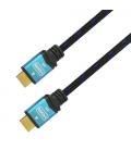 AISENS CABLE HDMI V2.0 PREMIUM ALTA VELOCIDAD / HEC 4K@60HZ 18GBPS, A/M-A/M, NEGRO/AZUL, 1.0M - Imagen 2