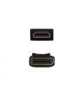 AISENS CABLE CONVERSOR DISPLAYPORT A HDMI, DP/M-HDMI/M, NEGRO, 2.0M - Imagen 3