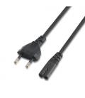 AISENS A132-0173 cable de transmisión Negro 1,5 m CEE7/7 C7 acoplador - Imagen 2