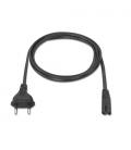 AISENS A132-0173 cable de transmisión Negro 1,5 m CEE7/7 C7 acoplador - Imagen 3