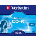 Verbatim Music CD-R 700 MB 10 pieza(s) - Imagen 2