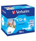 Verbatim CD-R AZO Wide Inkjet Printable 700 MB 10 pieza(s) - Imagen 3