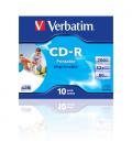 Verbatim CD-R AZO Wide Inkjet Printable 700 MB 10 pieza(s) - Imagen 6