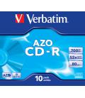 Verbatim CD-R AZO Crystal 700 MB 10 pieza(s) - Imagen 4