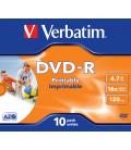 Verbatim 43521 DVD en blanco 4,7 GB DVD-R 10 pieza(s) - Imagen 4