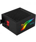 Aerocool LUX RGB 750M unidad de fuente de alimentación 750 W 20+4 pin ATX Negro - Imagen 2
