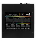 Aerocool LUX RGB 750M unidad de fuente de alimentación 750 W 20+4 pin ATX Negro - Imagen 4