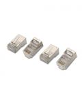 AISENS A139-0298 conector RJ-45 Acero inoxidable, Transparente - Imagen 2