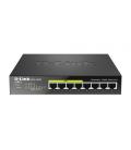 D-Link DGS-1008P switch No administrado Gigabit Ethernet (10/100/1000) Energía sobre Ethernet (PoE) Negro - Imagen 2
