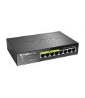D-Link DGS-1008P switch No administrado Gigabit Ethernet (10/100/1000) Energía sobre Ethernet (PoE) Negro - Imagen 3