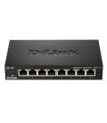 D-Link DGS-108 switch No administrado Negro - Imagen 8