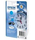 Epson Alarm clock Singlepack Cyan 27XL DURABrite Ultra Ink - Imagen 4