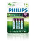 Philips Rechargeables Batería R03B4A70/10 - Imagen 2