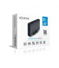 AISENS Caja externa 3,5" ASE-3530B SATA a USB 3.0/USB 3.1 Gen1, Negra - Imagen 4
