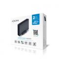 AISENS Caja externa 3,5" ASE-3530B SATA a USB 3.0/USB 3.1 Gen1, Negra - Imagen 5