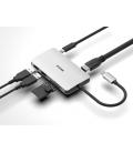D-Link DUB-M610 base para portátil y replicador de puertos Alámbrico USB 3.2 Gen 1 (3.1 Gen 1) Type-C Aluminio, Negro - Imagen 6