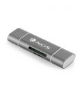 NGS ALLYREADER lector de tarjeta USB/Micro-USB Gris, Blanco - Imagen 5