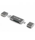 NGS ALLYREADER lector de tarjeta USB/Micro-USB Gris, Blanco - Imagen 6