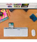 Logitech Pebble M350 ratón Ambidextro RF inalámbrica + Bluetooth Óptico 1000 DPI - Imagen 16