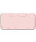 Logitech K380 teclado Bluetooth QZERTY Español Rosa - Imagen 4