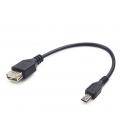CABLE USB GEMBIRD USB 2.0 HEMBRA A MICRO USB MACHO 0,15M - Imagen 2