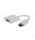 CABLE ADAPTADOR GEMBIRD DISPLAYPORT MACHO A HDMI HEMBRA BLANCO - Imagen 2