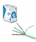 CABLE RED GEMBIRD UTP CAT5E TRENZADO CCA AWG24 BOBINA 305M GRIS - Imagen 2