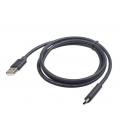 CABLE USB GEMBIRD USB 2.0 A TIPO C 1,8M - Imagen 2
