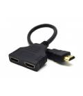 CABLE HDMI GEMBIRD DOBLE PUERTO HDMI PASIVA - Imagen 2
