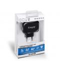 CARGADOR PARED USB TQWC-1S02 2xUSB 3.4 A(TOTAL) AI-TECH NEGRO - Imagen 2