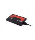 CoolBox SlimChase R-2533 Carcasa de disco duro/SSD Negro, Rojo 2.5" - Imagen 4
