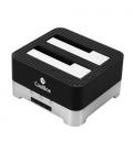 CoolBox DuplicatorDock 2 USB 3.2 Gen 1 (3.1 Gen 1) Type-B Negro, Plata - Imagen 7