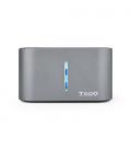 TooQ TQDS-805G base de conexión para disco duro USB 3.2 Gen 1 (3.1 Gen 1) Type-B Aluminio - Imagen 3