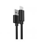 Ewent EC1033 cable USB 1 m USB 2.0 USB A USB C Negro - Imagen 2