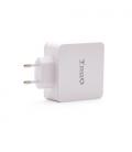 TooQ Cargador de Pared doble puerto USB-C PD + USB A QC3.0, 48W - Imagen 8