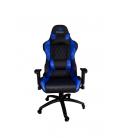 Deep Gaming Deep Command II Silla para videojuegos de PC Asiento acolchado Negro, Azul - Imagen 2