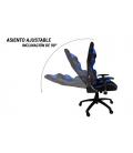 Deep Gaming Deep Command II Silla para videojuegos de PC Asiento acolchado Negro, Azul - Imagen 4