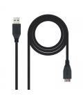 Cable USB 3.0 Tipo A/macho-Micro Usb/ B macho 2 m - Imagen 9