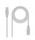 Nanocable Cable USB 2.0, A/M-A/H, Beige, 1.8 m - Imagen 6