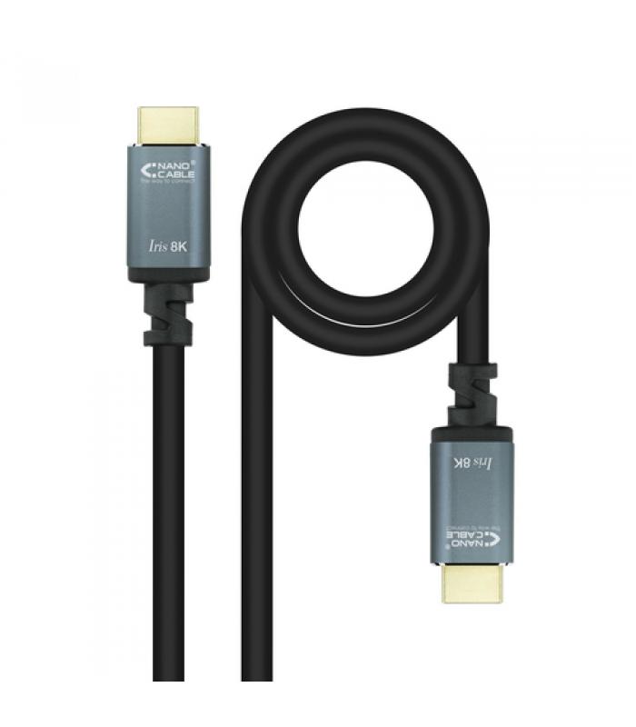 Nanocable Cable HDMI IRIS 8K M/M, 1 metro