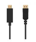 Ewent EC1432 adaptador de cable de vídeo 3 m DisplayPort HDMI tipo A (Estándar) Negro - Imagen 3