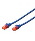 Ewent EW-6U-005 cable de red Azul 0,5 m Cat6 U/UTP (UTP) - Imagen 2