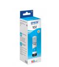 Epson 102 EcoTank Cyan ink bottle - Imagen 7