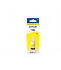 Epson 104 EcoTank Yellow ink bottle - Imagen 3
