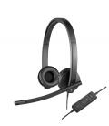 Logitech H570e Auriculares Diadema Negro - Imagen 4