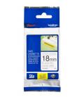 CINTA BROTHER LAMINADA TZE-S241BLANCA NEGRA 18MM 8M - Imagen 2