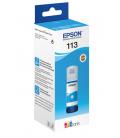 Epson 113 EcoTank Pigment Cyan ink bottle - Imagen 3